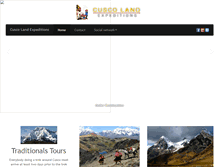 Tablet Screenshot of cuscoland.com